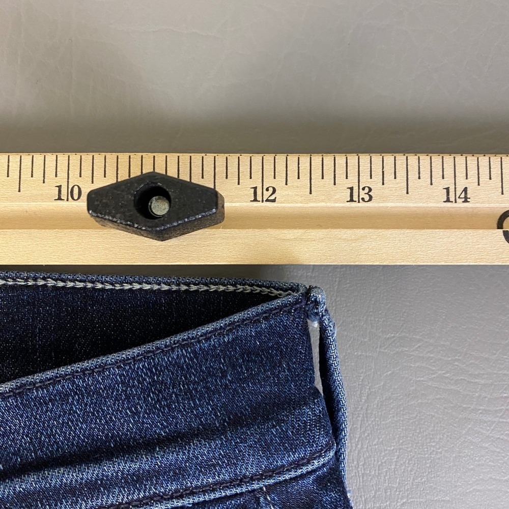 MOTHER Women's Boot Cut Jeans - Dark Blue - Picture 9 of 15